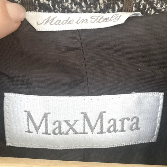 Max Mara Women's Black and Brown Tailored-jackets